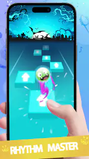 Color Dance Hop: Musikspiel screenshot 1