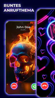 Color phone: Anrufbildschirm screenshot 2