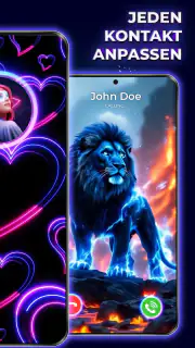 Color phone: Anrufbildschirm screenshot 3