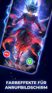 Color phone: Anrufbildschirm screenshot 4
