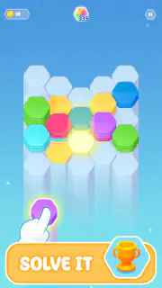 Color Slide Puzzle - Sortieren screenshot 1