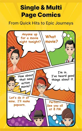 Comic-Comic-Hersteller screenshot