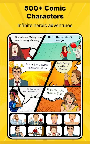 Comic-Comic-Hersteller screenshot