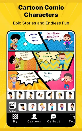Comic-Comic-Hersteller screenshot