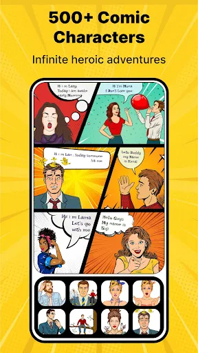Comic-Comic-Hersteller screenshot