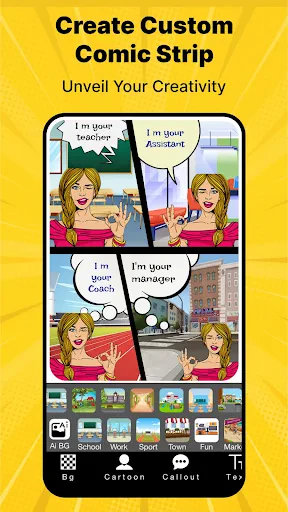 Comic-Comic-Hersteller screenshot