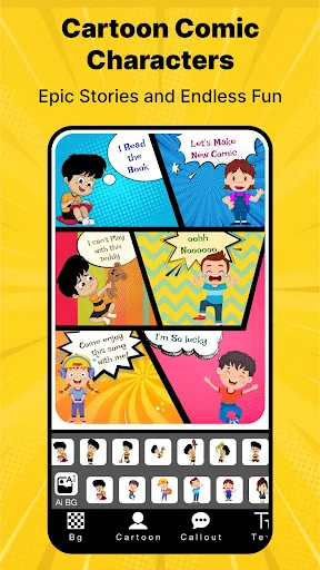 Comic-Comic-Hersteller screenshot
