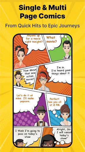 Comic-Comic-Hersteller screenshot