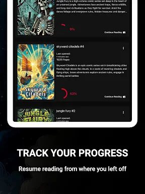 ComiQuest - Comic-Leser screenshot