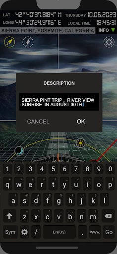 Compass 22G (GPS Camera) screenshot