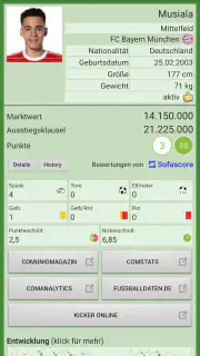 Comunio screenshot 4