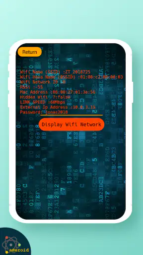 Connected Wifi Info screenshot