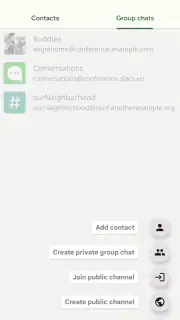 Conversations (Jabber / XMPP) screenshot 8