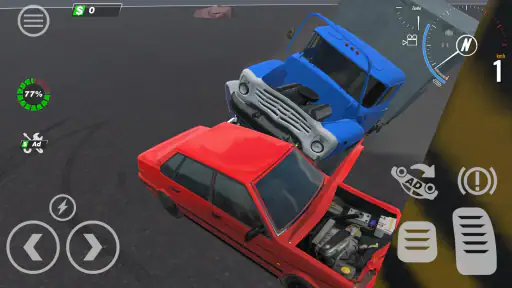 Crash test Auto VAZ Lada screenshot 1