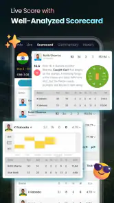 Cricket LineX: Fast Live score screenshot 3