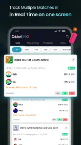 Cricket LineX: Fast Live score screenshot 8