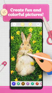 Cross Stitch Coloring Art screenshot 3