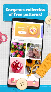 Cross Stitch Coloring Art screenshot 4