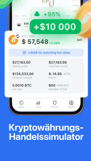 Cryptoguru: Handelssimulator screenshot 1