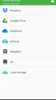 Cryptomator screenshot 2