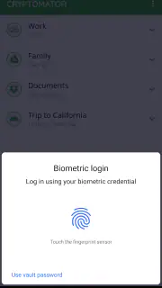 Cryptomator screenshot 4