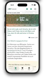 CSV-Kalender screenshot 1