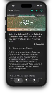CSV-Kalender screenshot 2