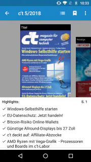 c’t Magazin screenshot 4