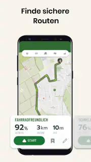 Cyclers: Fahrrad Navi & Karte screenshot 1