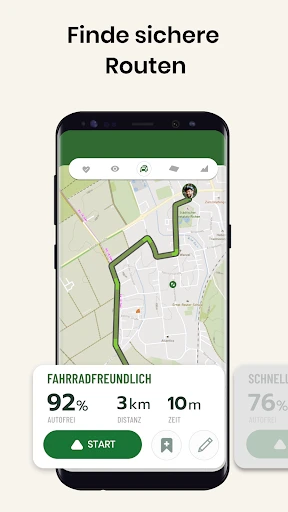 Cyclers: Fahrrad Navi & Karte screenshot