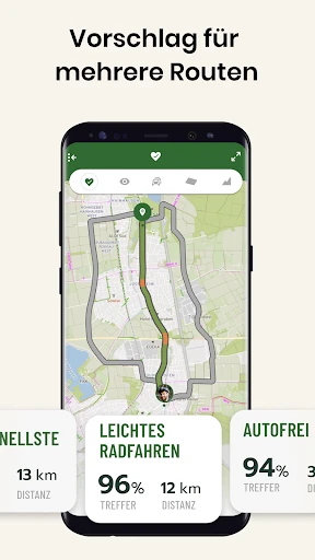 Cyclers: Fahrrad Navi & Karte screenshot