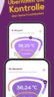 cyclotest App Periodenkalender screenshot 2