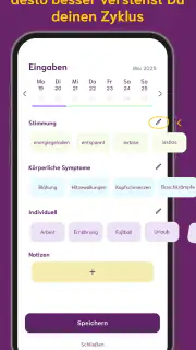 cyclotest App Periodenkalender screenshot 6