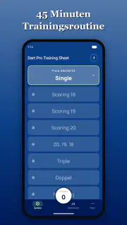 Dart Pro Training Sheet screenshot 1