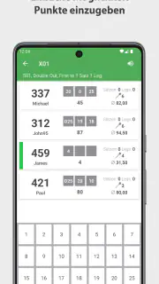 Dart Rechner App Punkte Zähler screenshot 1