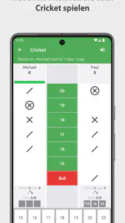 Dart Rechner App Punkte Zähler screenshot 2