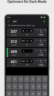 Dart Rechner App Punkte Zähler screenshot 6