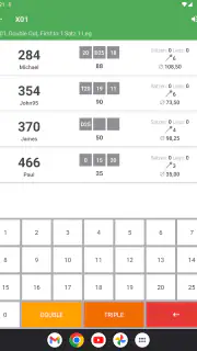 Dart Rechner App Punkte Zähler screenshot 8