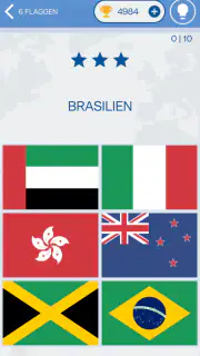 Das Flaggen der Welt-Quiz screenshot 5