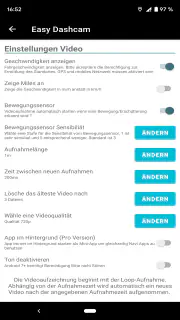 Dashcam App Deutsch screenshot 4