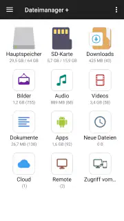 Dateimanager screenshot 1