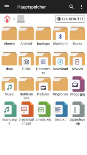 Dateimanager screenshot 3