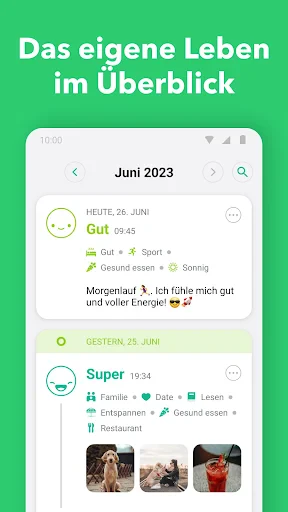 Daylio Tagebuch & Gewohnheiten screenshot