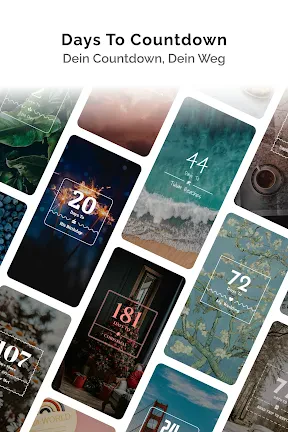 Days To | Countdown und Widget screenshot