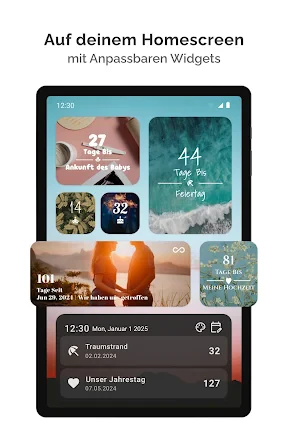 Days To | Countdown und Widget screenshot