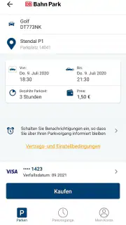 DB BahnPark screenshot 3