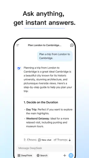 DeepSeek - KI-Assistent screenshot