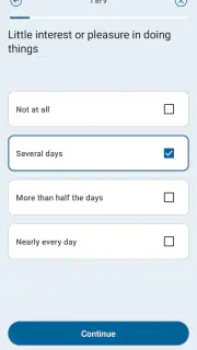 Depression Test screenshot 2
