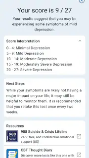 Depression Test screenshot 3