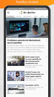 Der Postillon screenshot 1